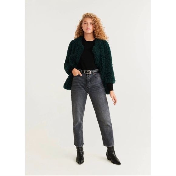 ⚡️MOVING SALE ⚡️ Mango Fur bouclé coat ⚡️MOVING SALE ⚡️ - Picture 6 of 10